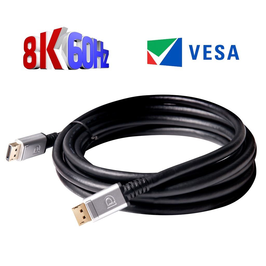 DisplayPort™ 1.4 HBR3 8K Cable M/M 4m /15Gbps2ft