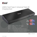 USB-C®5Gbps Universal Triple 4K Charging Dock