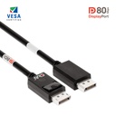 DisplayPort™ 2.1  VESA DP™80 Certified Cable 4K240Hz, 8K60Hz or 10K60Hz M/M 1.2m/3.94ft