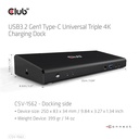 USB-C®5Gbps Universal Triple 4K Charging Dock