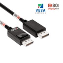 DisplayPort™ 2.1 VESA DP™80 Certified Cable 8K240Hz 1.6m/5.25ft