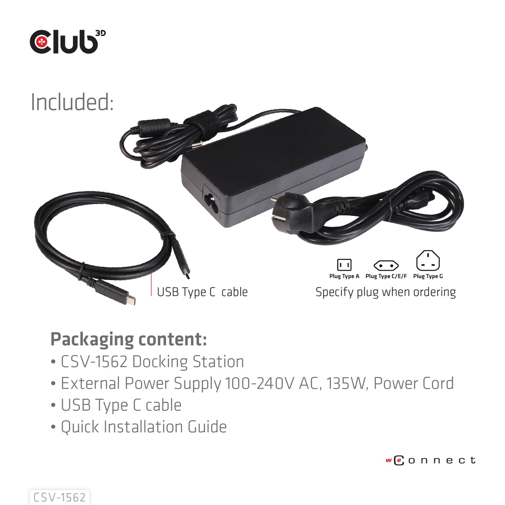 USB-C®5Gbps Universal Triple 4K Charging Dock
