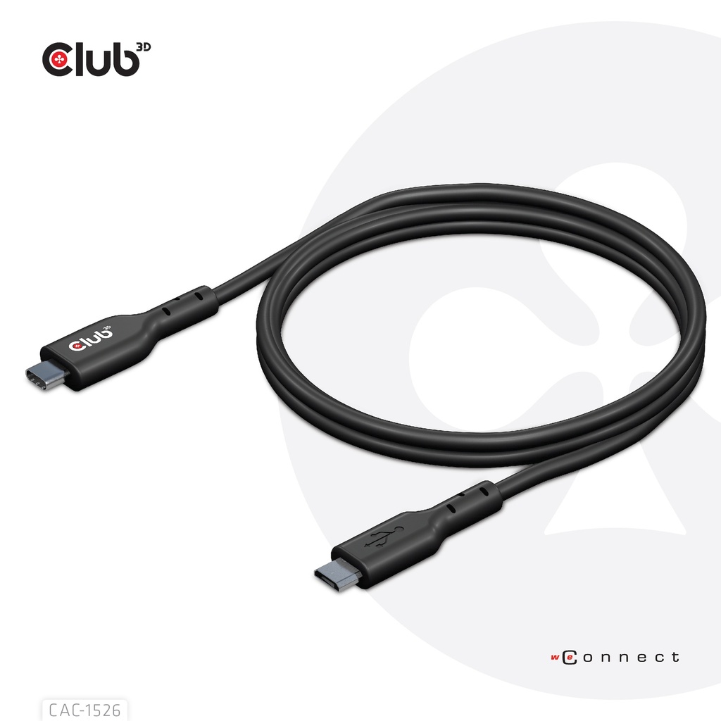USB-C® 480Mbps to Micro USB Cable M/M 1m /3.28ft