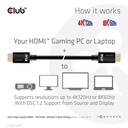 Ultra High Speed HDMI™ 4K120Hz, 8K60Hz Certified Cable 48Gbps M/M 1 m/3.28 ft