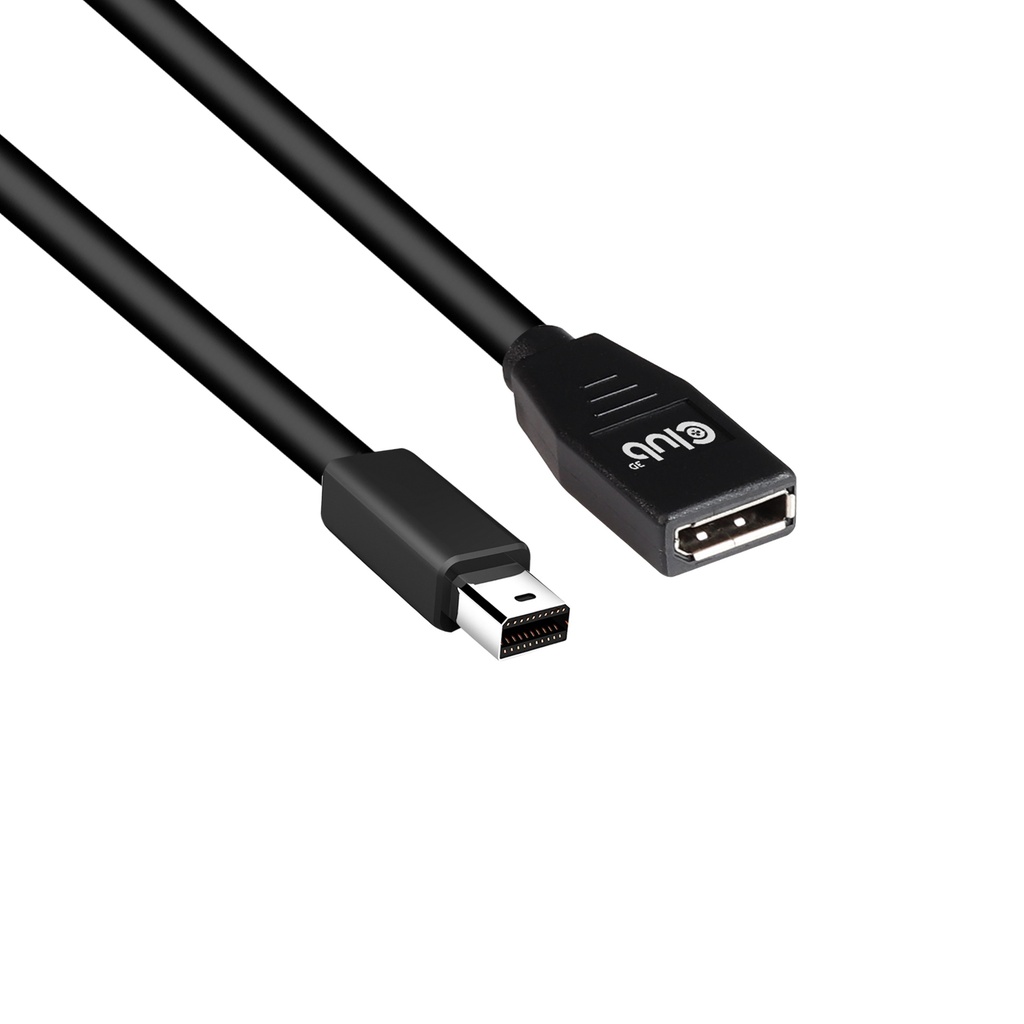 Mini DisplayPort™ to DisplayPort™1.4 Extension Cable 8K60Hz DSC1.2 HBR3 HDR M/F 1m/3.28 ft