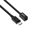 Mini DisplayPort™ 1.4 to DisplayPort™ Extension Cable 8K60Hz DSC 1.2 HBR3 HDR Bidirectional F/M 1m/3.28ft