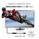 USB-C® 5Gbps Active Cable 4K60Hz 10Gbps PD 100W M/M 1 m/ 3.28 ft