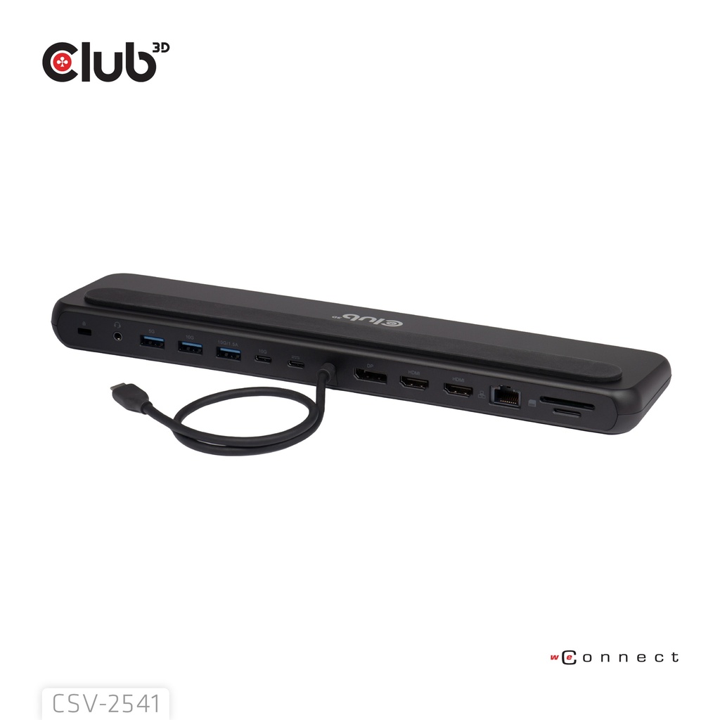 12-1 USB-C® Triple Display PD3.0 100W Docking Station + Charger