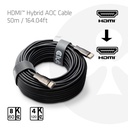 HDMI™ Hybrid AOC Cable 8K60Hz/4K120Hz 50m / 164.04ft