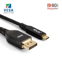 USB-C® to DisplayPort™ DP™80 Bidirectional Vesa Certified Cable 1m/ 3.28 ft