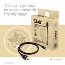 MiniDisplayPort™ to DisplayPort™ DP™80 Bidirectional Vesa Certified Cable 1m/ 3.28 ft