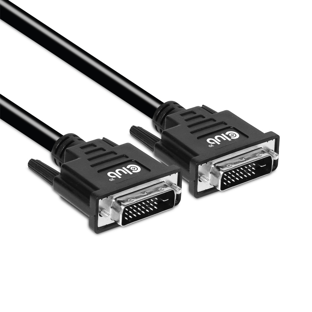 DVI-D Dual Link 24+1 M/M Cable 3m/9.84ft Bidirectional 28AWG