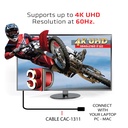 Premium High Speed HDMI™ 4K60Hz UHD Cable M/M 1 m / 3.28 ft 30AWG