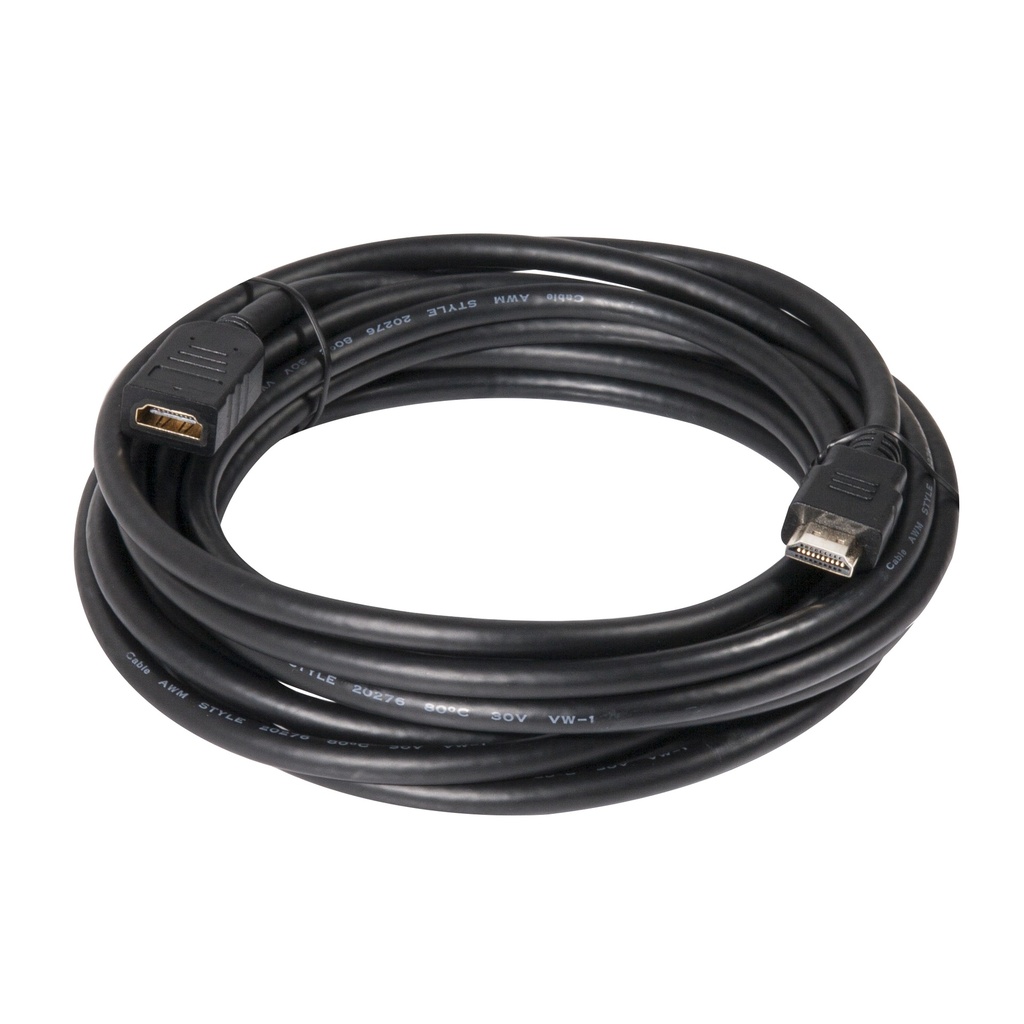 High Speed HDMI™ 1.4 HD Extension Cable M/F 5m/16.40ft 