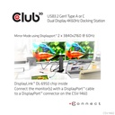 USB-A 5Gbps  or USB-C®Dual Display 4K60Hz Docking Station