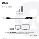 HDMI™ to USB -C® 4K60Hz Active Cable M/M 1.8m/6 ft