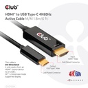 HDMI™ to USB -C® 4K60Hz Active Cable M/M 1.8m/6 ft