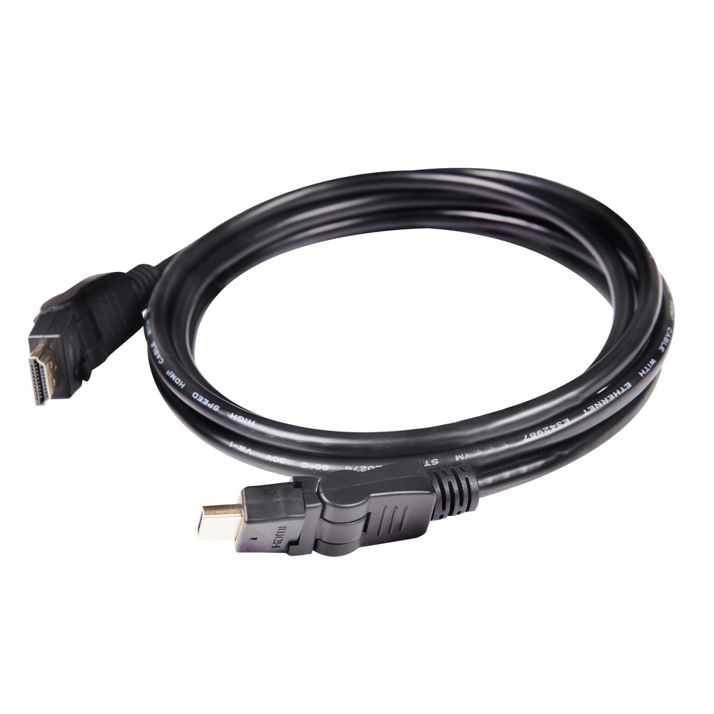 HDMI™ 2.0 4K60Hz UHD 360 Degree Rotary cable 2m/6.56ft 