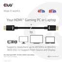 Ultra High Speed HDMI™ 4K120Hz, 8K60Hz Cable 48Gbps M/M 4 m/15Gbps2ft 26AWG