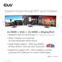USB-C®10Gbps  Triple Display DP 1.4 Alt mode Smart PD Charging Dock with 120 Watt PSU