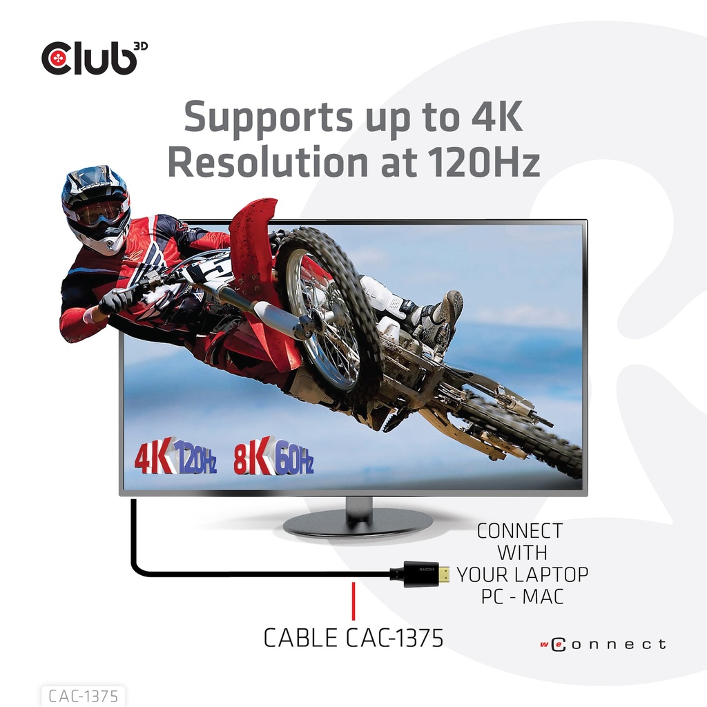 Ultra High Speed HDMI™ Certified Cable 4K120Hz 8K60Hz 48Gbps M/M 5m/16.4ft