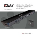 USB-C®5Gbps  Triple Display Dynamic PD Charging Dock with 65 Watt PS