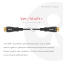 HDMI™ Hybrid AOC Cable 8K60Hz/4K120Hz 30m / 98.42 ft