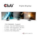 USB-C®5Gbps  Triple Display Dynamic PD Charging Dock with 65 Watt PS