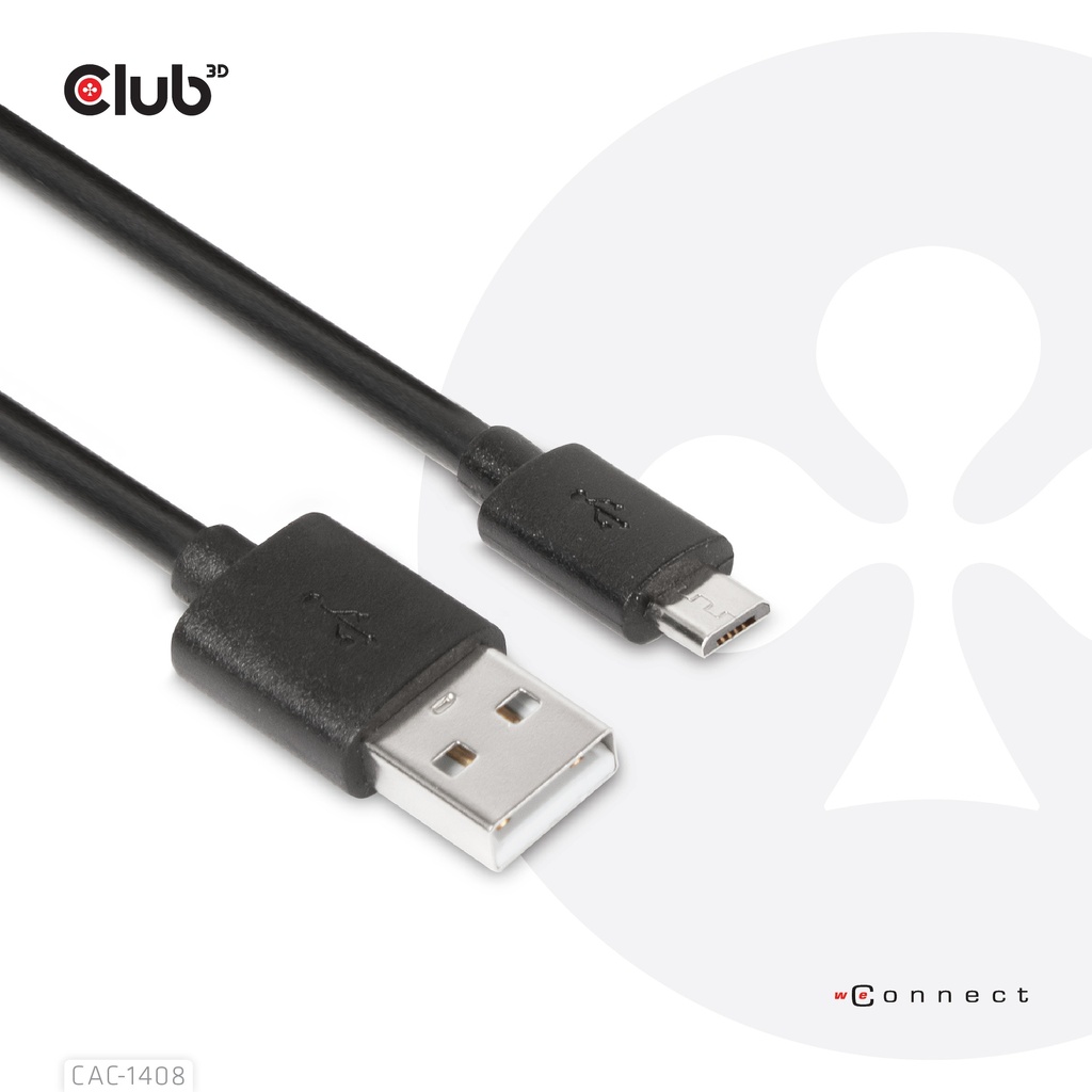 USB-A 480Mbps to Micro USB Cable M/M 1m /3.28ft