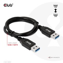USB-A 10Gbps Cable, 3A M/M 0.5m / 1.64 ft