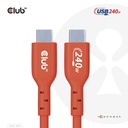 USB-C® to USB-C® USB-IF Certified Cable, Data 480Mb, PD 240W(48V/5A) EPR M/M 1m/3.23ft
