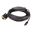 USB-C® to VGA Active Cable M/M 5m/16.40ft