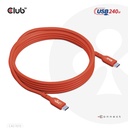 USB-C®  USB-IF Certified Cable, Data 480Mb, PD 240W(48V/5A) EPR M/M 3m/9.84ft