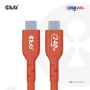 USB-C®  USB-IF Certified Cable, Data 480Mb, PD 240W(48V/5A) EPR M/M 3m/9.84ft