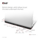 USB-C®5Gbps Triple Display DP Alt mode Displaylink Dynamic PD Charging Dock with 120 Watt PS
