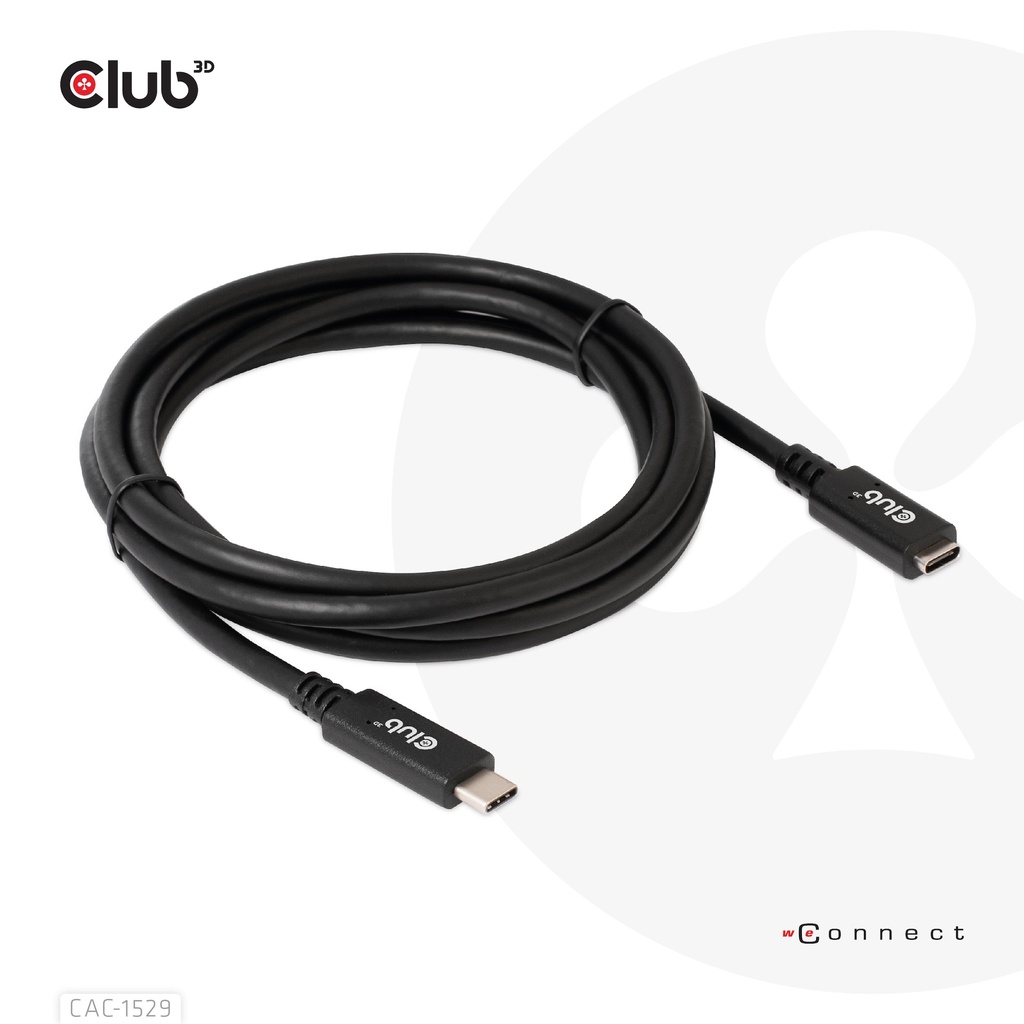 USB-C® Extension Cable 5Gbps 60W(20V/3A) 4K60Hz M/F 2m/6.56ft 