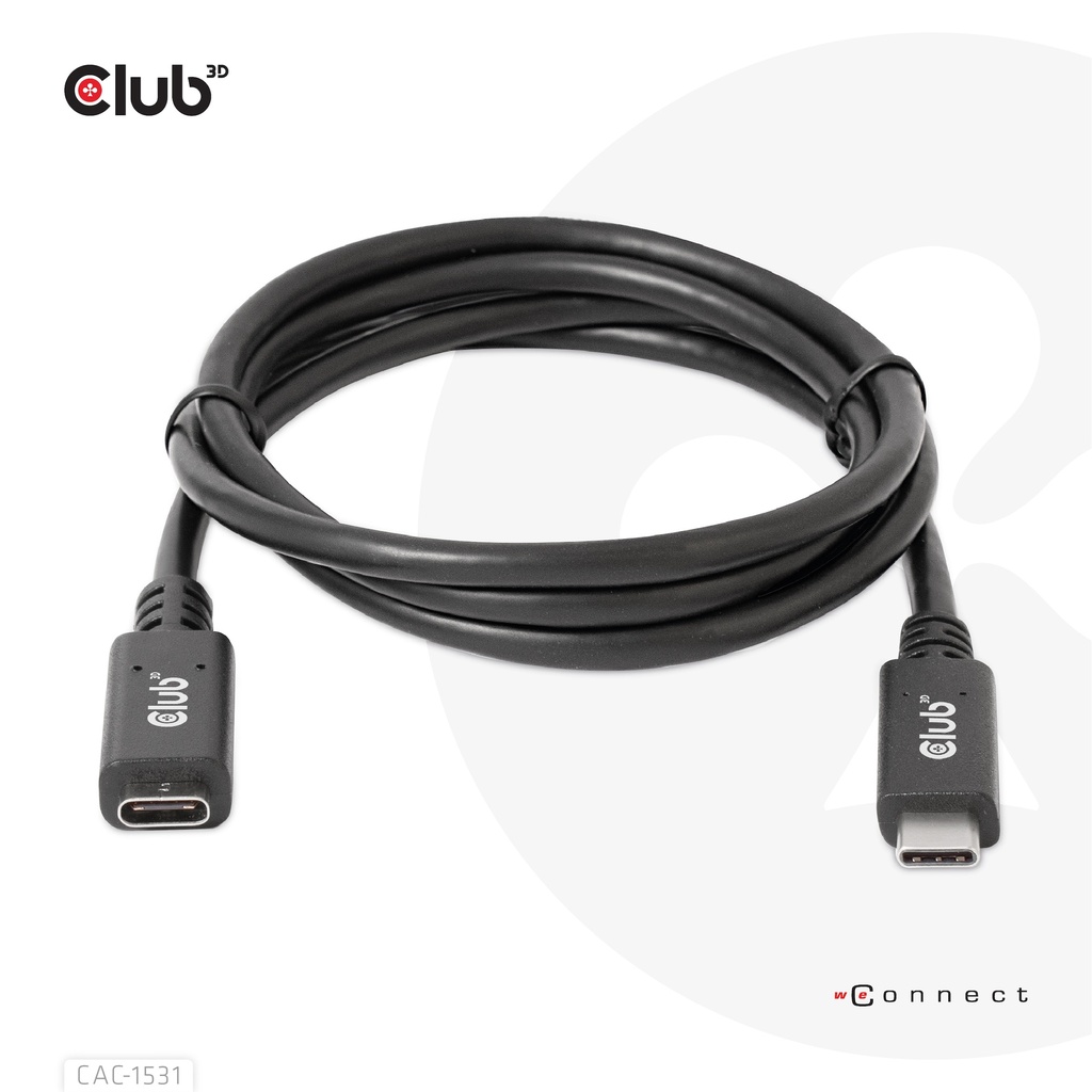 USB-C® Extension Cable 5Gbps 60W(20V/3A) 4K60Hz M/F 1m/3.28ft 