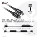 USB-C® to C Active 10Gbps Cable 8K60Hz M/M 5m/16.4ft 