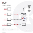USB-C® to C Active 10Gbps Cable 8K60Hz M/M 5m/16.4ft 