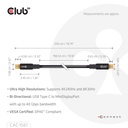 USB-C® to MiniDisplayPort™ DP™40 Bidirectional Vesa Certified Cable 2m/6.56ft