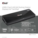 USB-A 5Gbps UHD 4K Docking Station DisplayLink® Certified