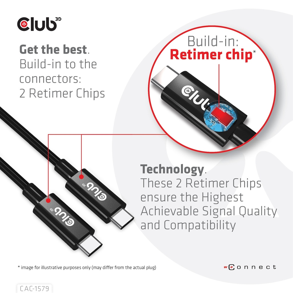 USB-C® 40Gbps Cable 8K60Hz or 4K120Hz, PD 240W(48V/5A) EPR M/M 3m / 9.84ft