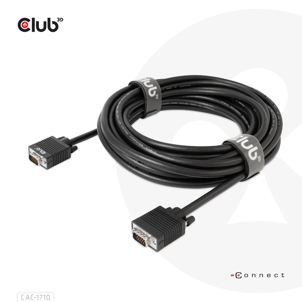 VGA Cable Bidirectional M/M 10m/32.8ft 28AWG