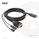 HDMI™ to VGA Cable M/M 2m/6.56ft 28AWG