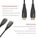 CAC-1394 Ultra High Speed AOC Cable 4K120Hz/8K60Hz Unidirectional M/M 100m
