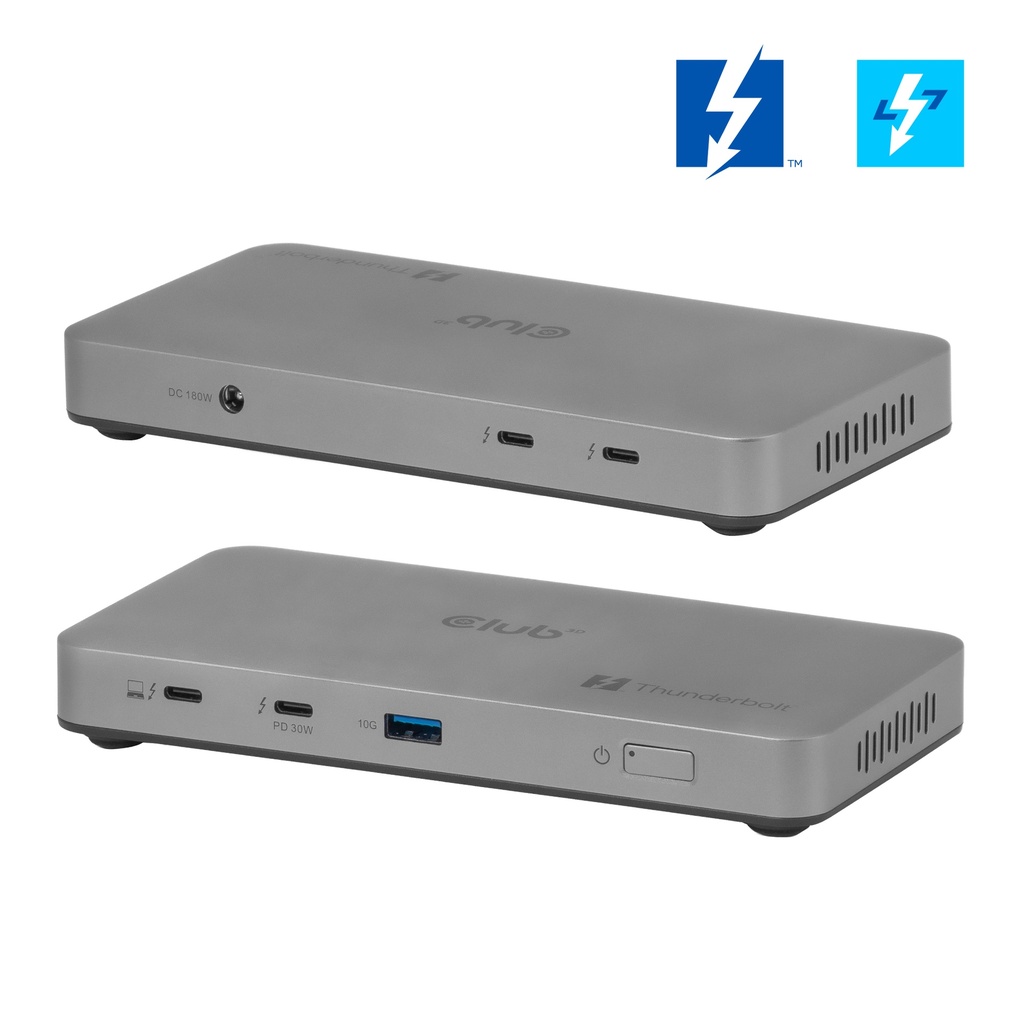 CSV-2563 5-1 Thunderbolt™ 5 Hub Triple video 5K60Hz Thunderbolt™ Share Certifi ed 180W