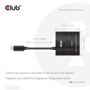 USB-C® Bi-Directional Video + Data + PD Switch