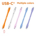 USB4 Gen2x2 Type-C Bi-Directional Orange 4K60Hz, Data 20Gbps, PD 240W(48V/5A) EPR M/M 2m/6.56ft