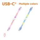 USB-C® Beaded Cable Pink