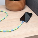 USB-C® Beaded Cable Blue